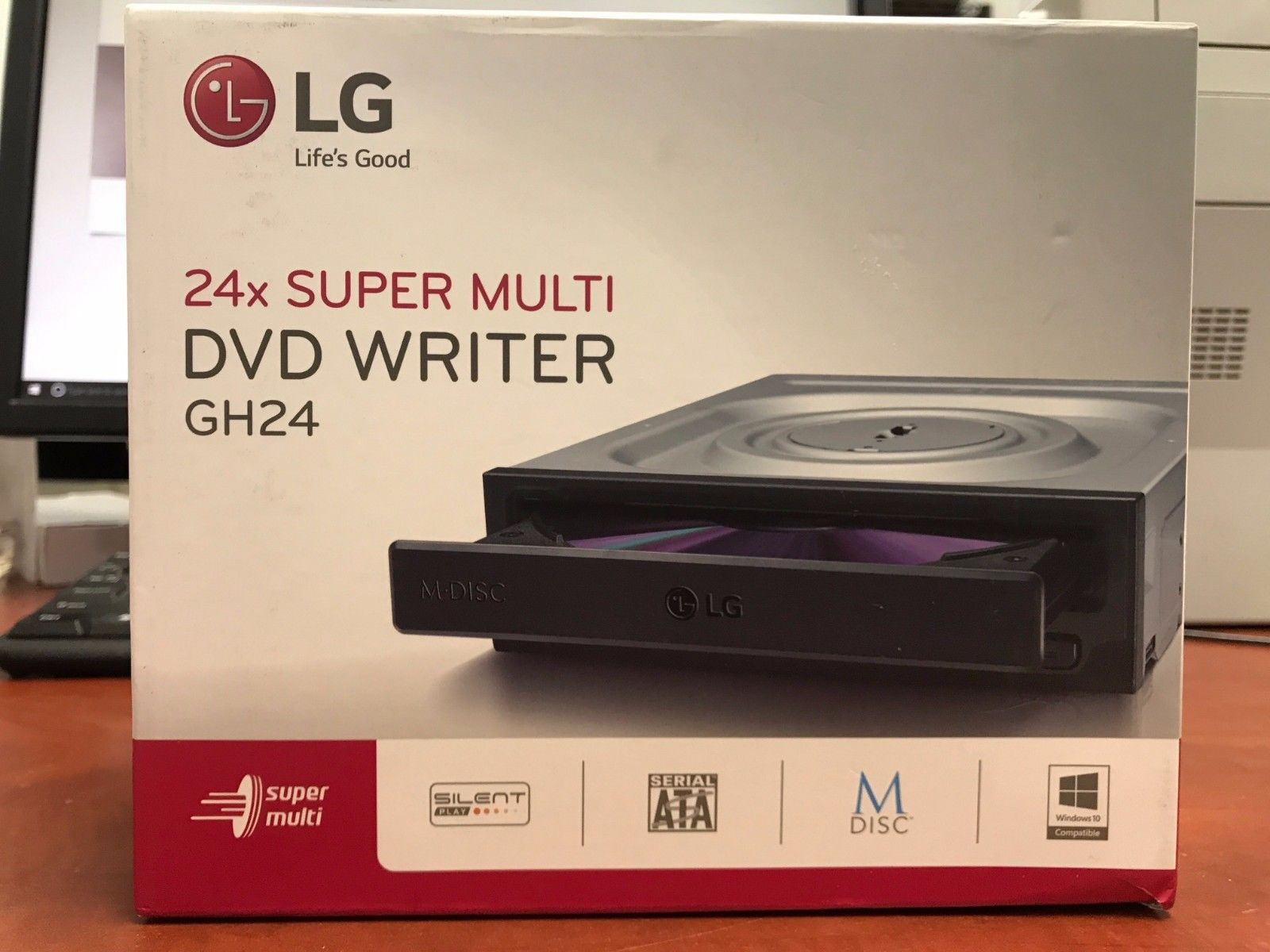 LG GH24 Super Multi 24x DVDRW Writer For Windows PC 58231310764 EBay