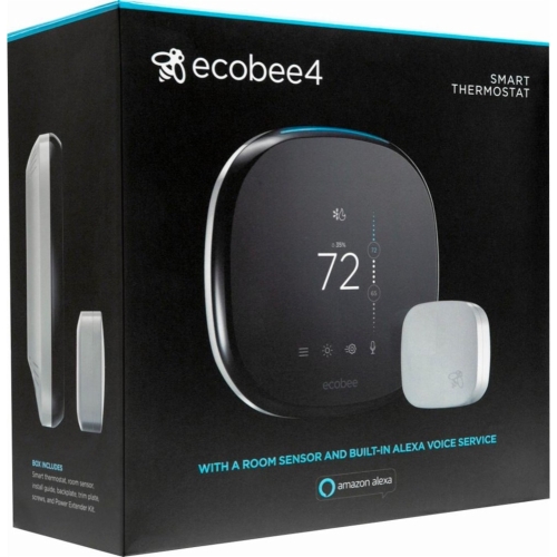 Brand New Ecobee4 Wifi Thermostat With Room Sensor And Built