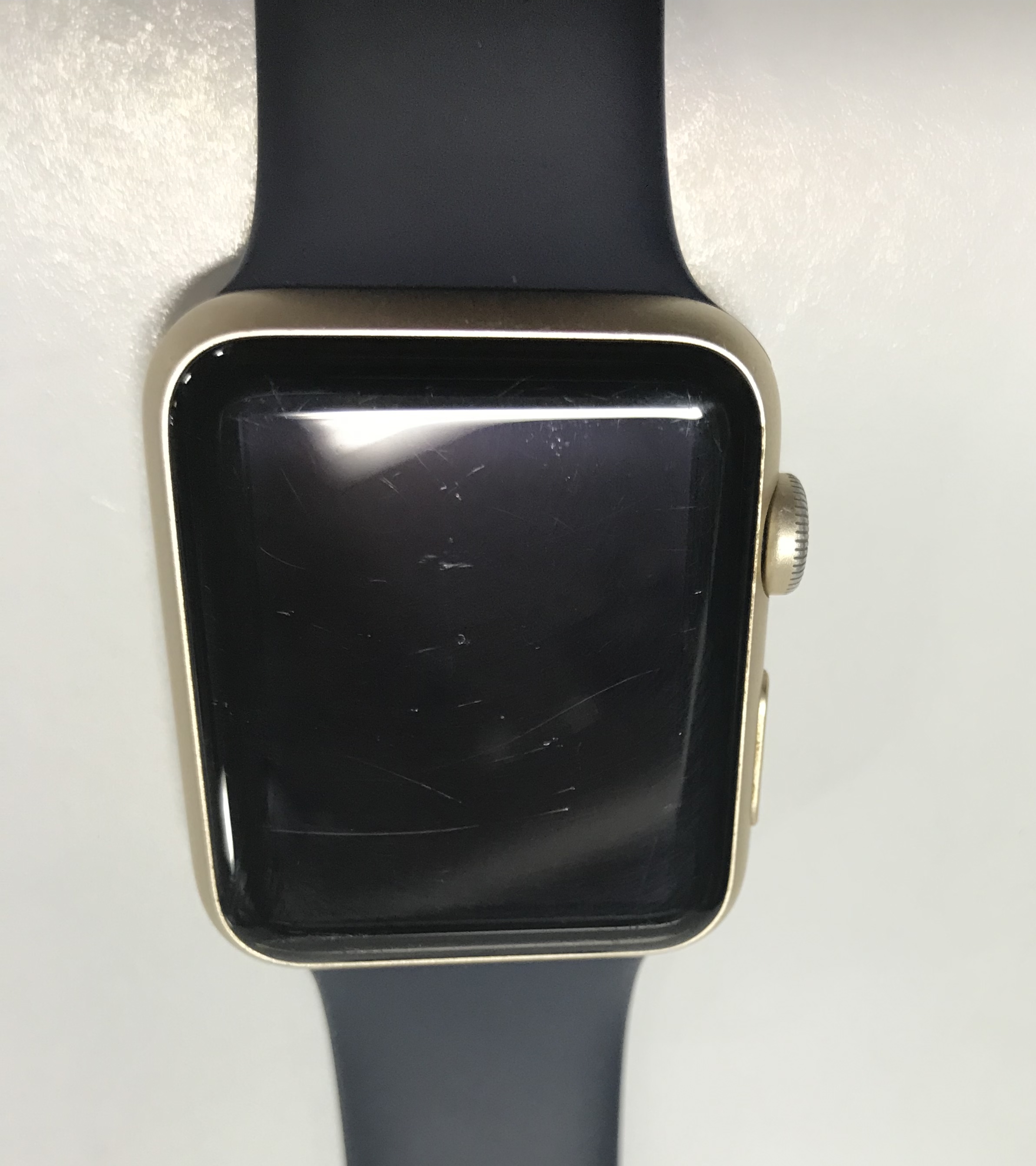 Apple Watch Series 0 (1st Gen) Sport 42mm - Gold Case, Midnight Blue ...
