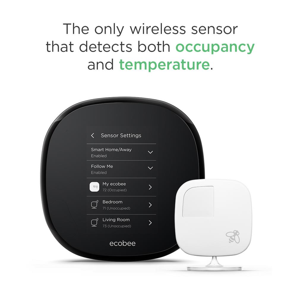 Brand New ecobee Smart Remote Sensors with Stands (2Pack) White