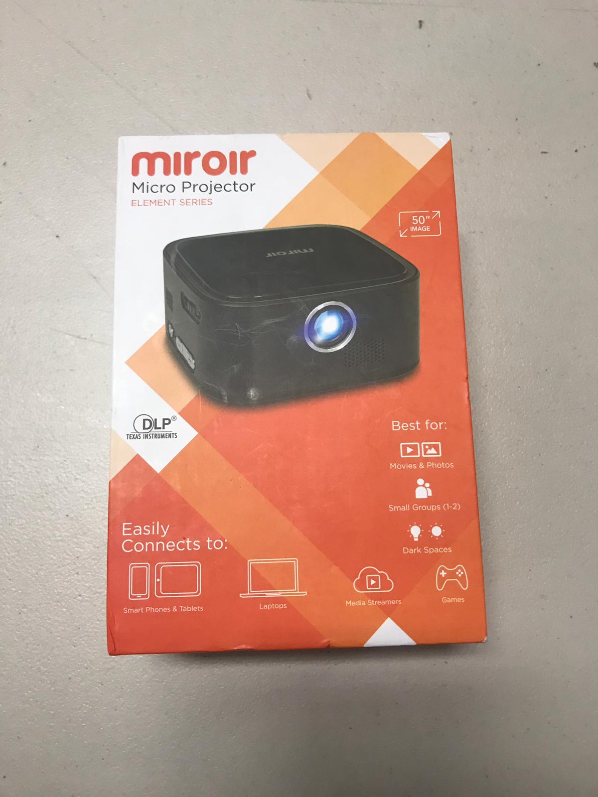 receipt for miroir micro projector m20