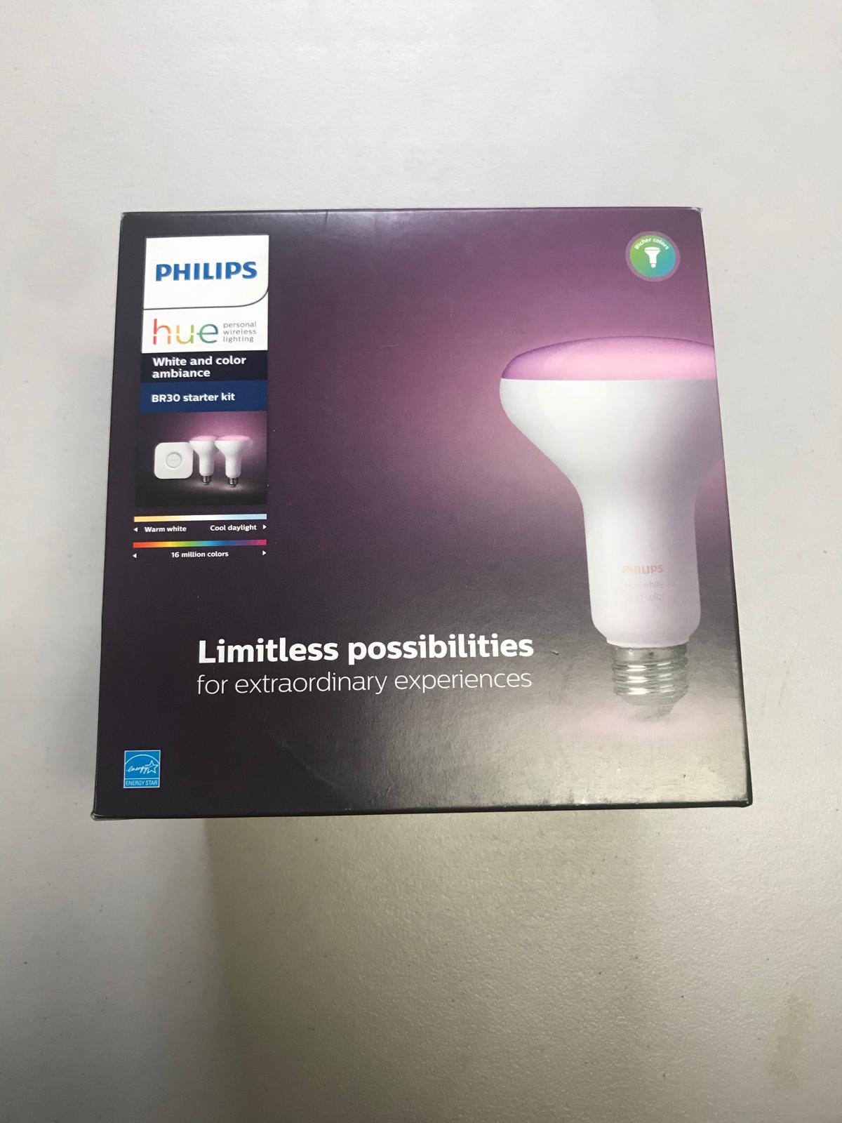 Philips Hue White And Color Ambiance Br30 Single Bulb