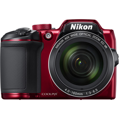 Brand New Nikon Coolpix B500 160 Megapixel Digital Camera Red 