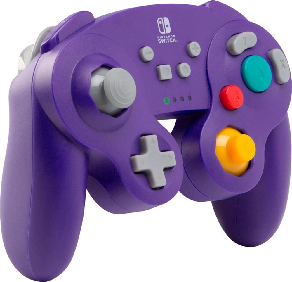 Brand New Nintendo Switch Wireless GameCube Controller - Purple ...