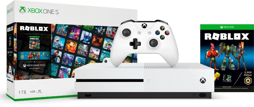 Brand New Microsoft Xbox One S 1tb Roblox Console Bundle 889842614589 Ebay - xbox method on roblox