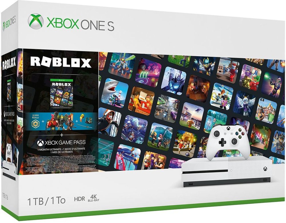 Brand New Microsoft Xbox One S 1tb Roblox Console Bundle 889842614589 Ebay - microsoft xbox one s roblox 1tb white console bundle for sale online ebay
