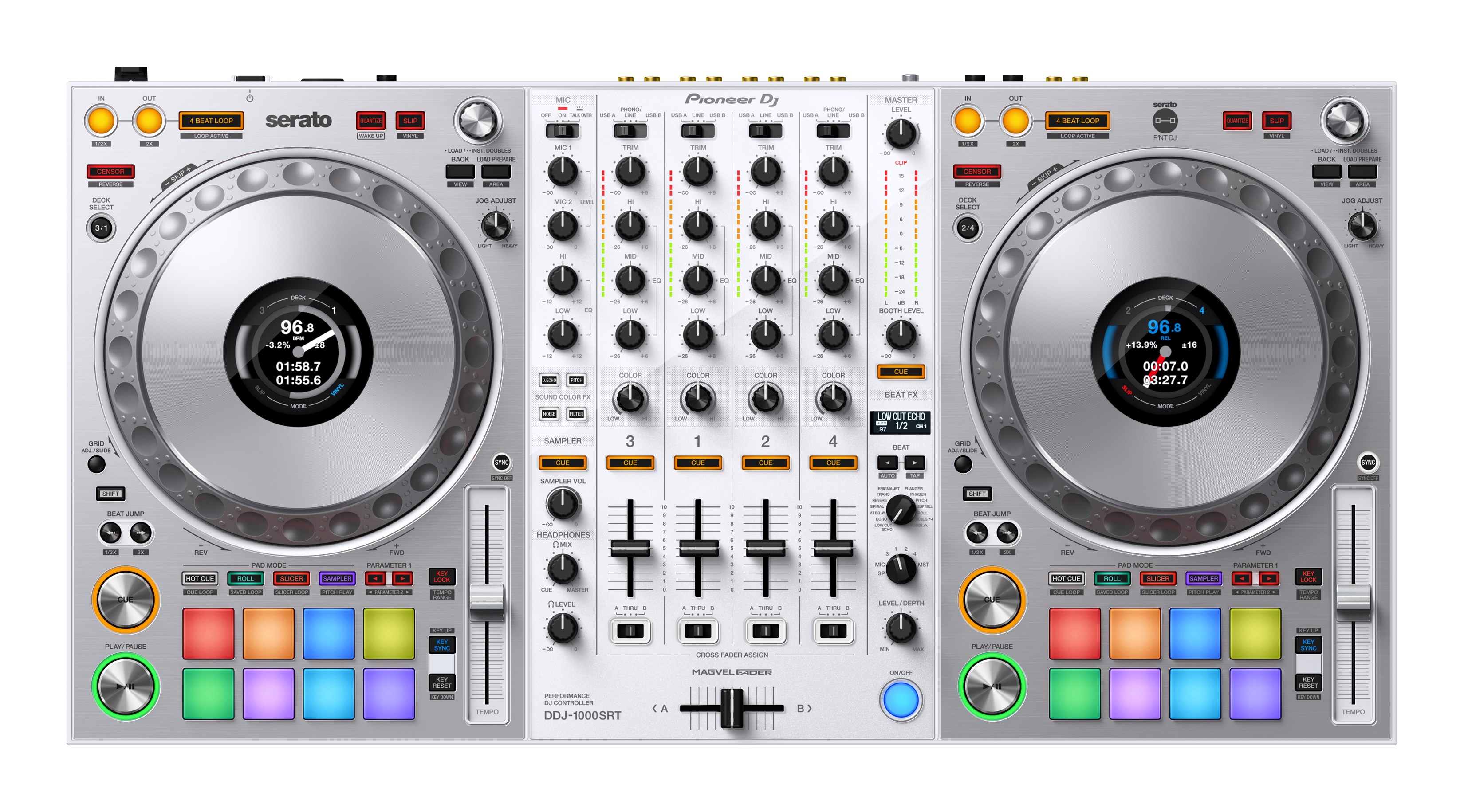 Brand New Pioneer DDJ1000SRTW Limited Edition White Controller Serato