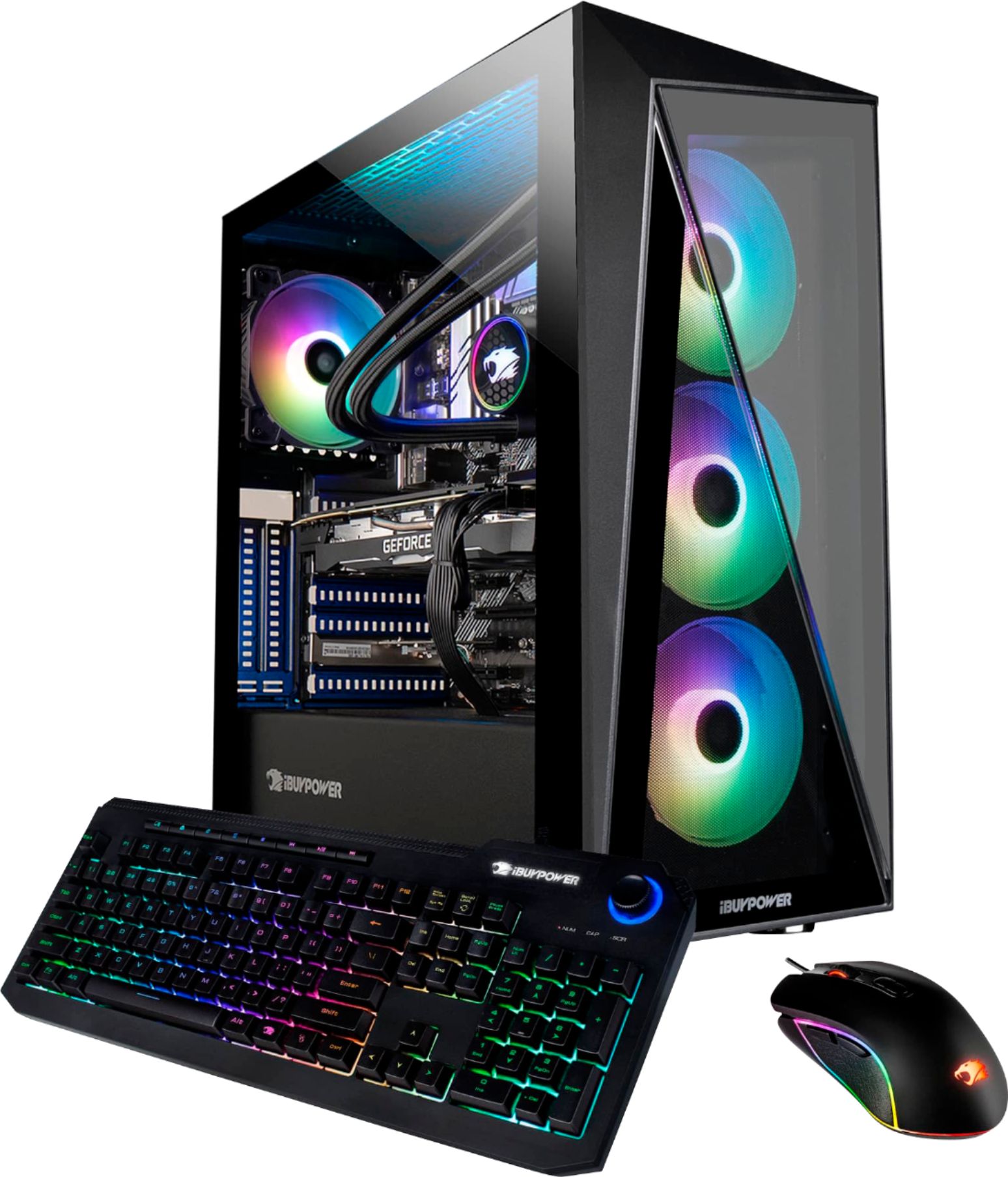 iBUYPOWER Gaming Desktop - Intel Core i7-10700K - 16GB RAM - 480GB SSD