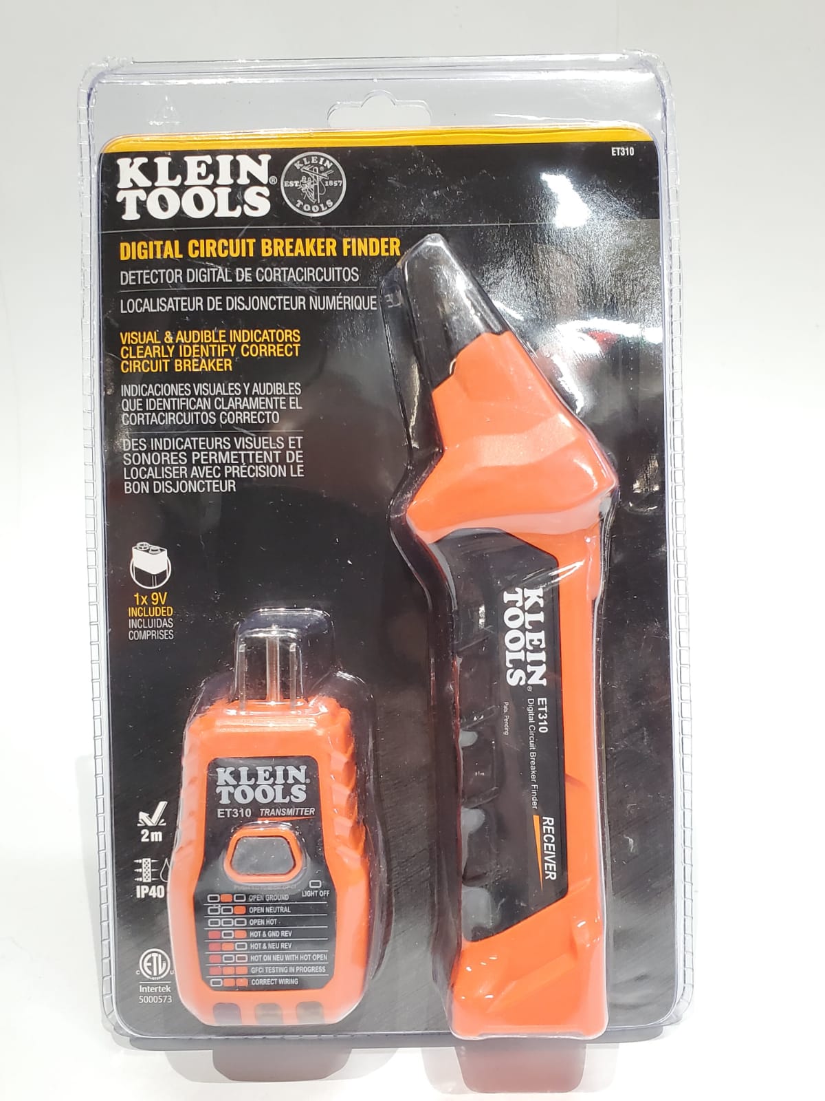 Klein Tools Et310 Digital Circuit Breaker Finder Gfci Outlet