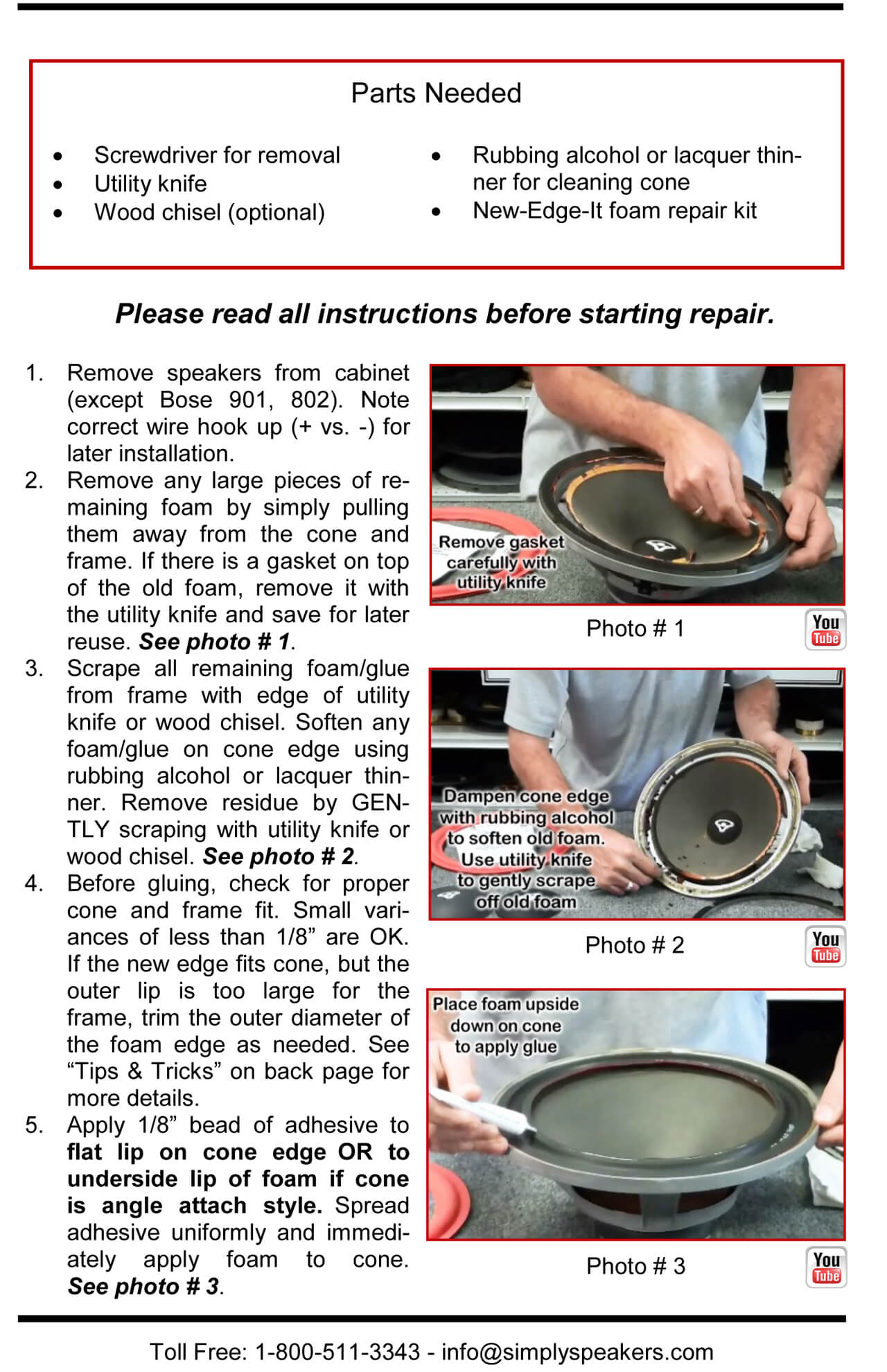 infinity sm 122 replacement woofer