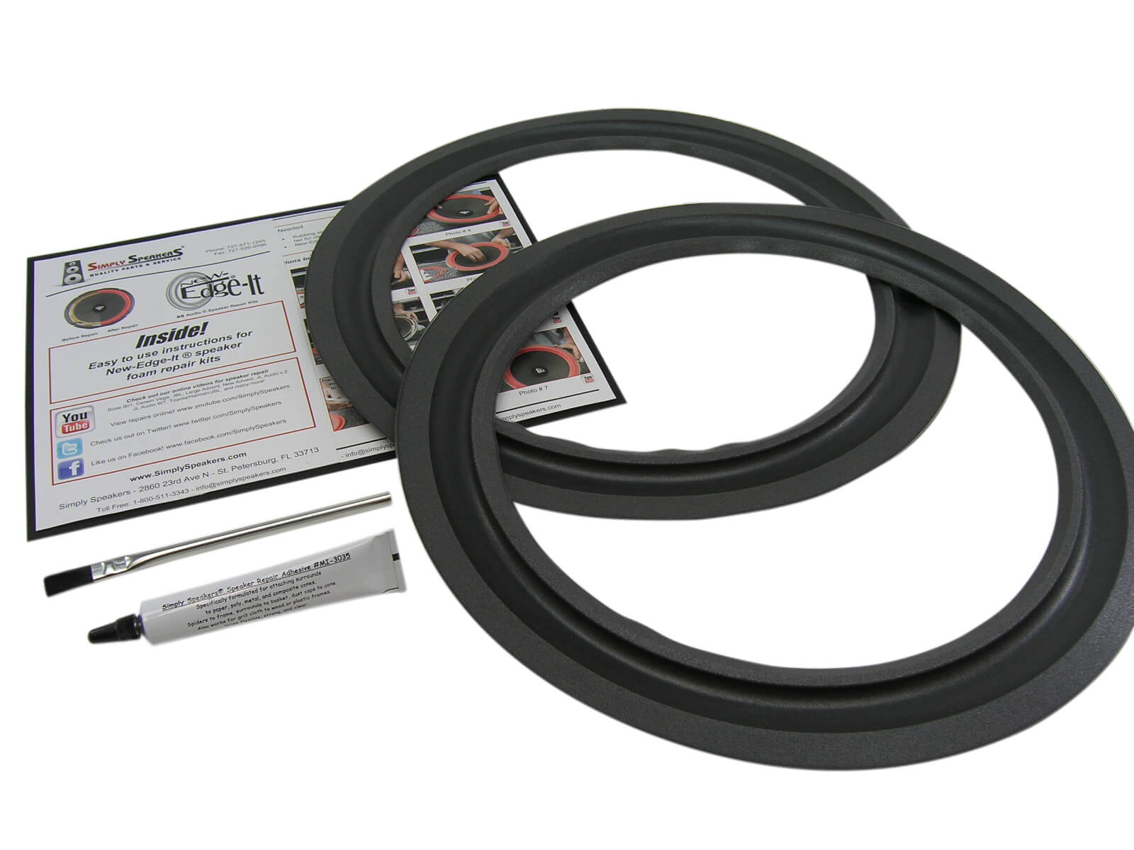 Tannoy Arden Tannoy Berkeley CoAx 15" Speaker Parts Foam Repair Kit FSK14Tan eBay