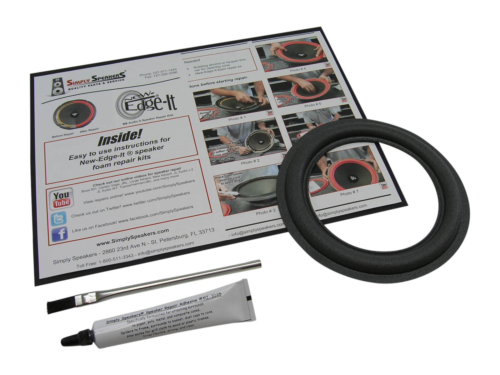 speaker rebuilding parts